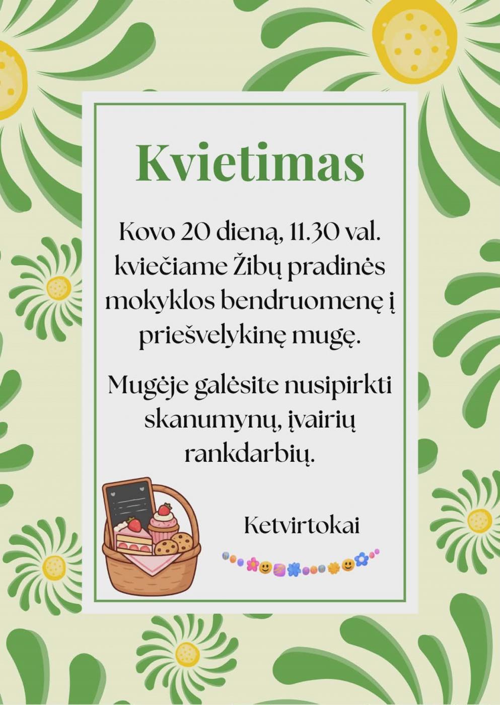 Kviečiame į mugę!