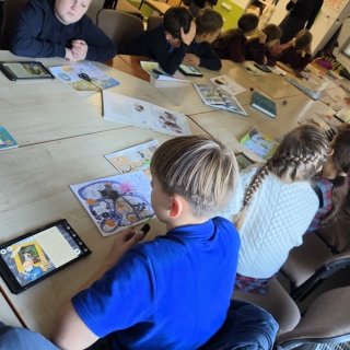 Trečiokų kūrybinis nuotykis bibliotekoje: nuo istorijos iki savo pirmosios knygelės